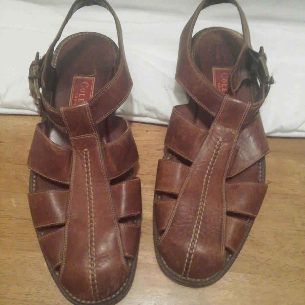 Men Cole Haan Country Dress Sandals Size 9.5